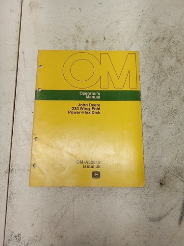 John deere 230 wing - john,